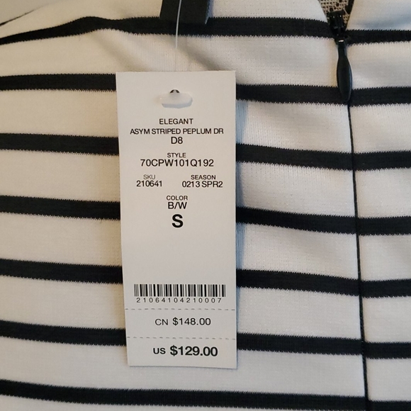 BEBE Peplum Dress - Picture 4 of 4